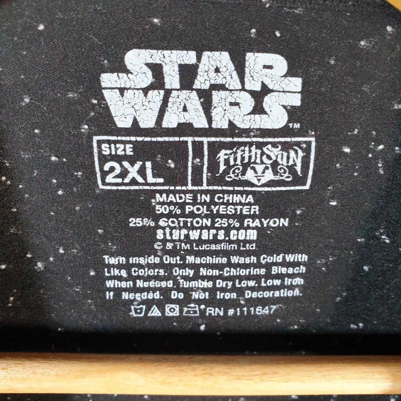 Vintage Star Wars May The Force Be With You T Shirt Men’s 2XL Black Logo Graphic