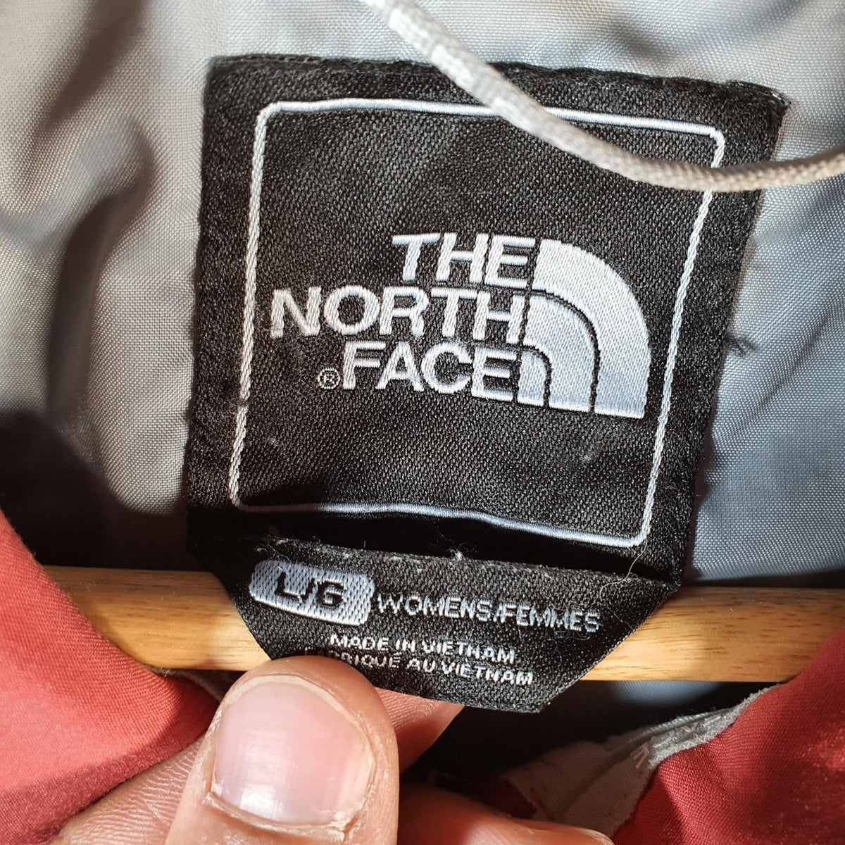 Vintage The North Face Apex Jacket Waterproof Womens Large Pink Fleece Lined