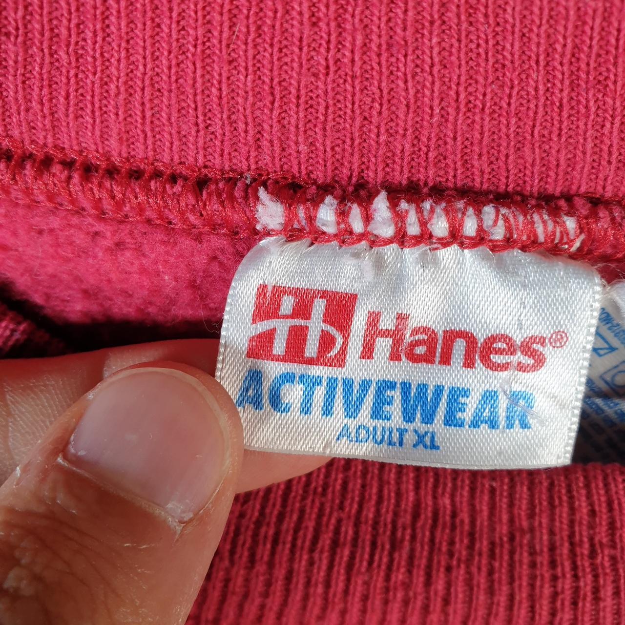 Hanes Activewear Hamilton Ohio Sweatshirt Mens XL Red Pullover USA