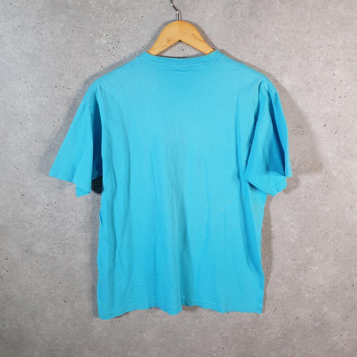 Vintage Signal Kelowna Canada 90s Graphic USA Single Stitch T Shirt Men’s Large Blue C8378