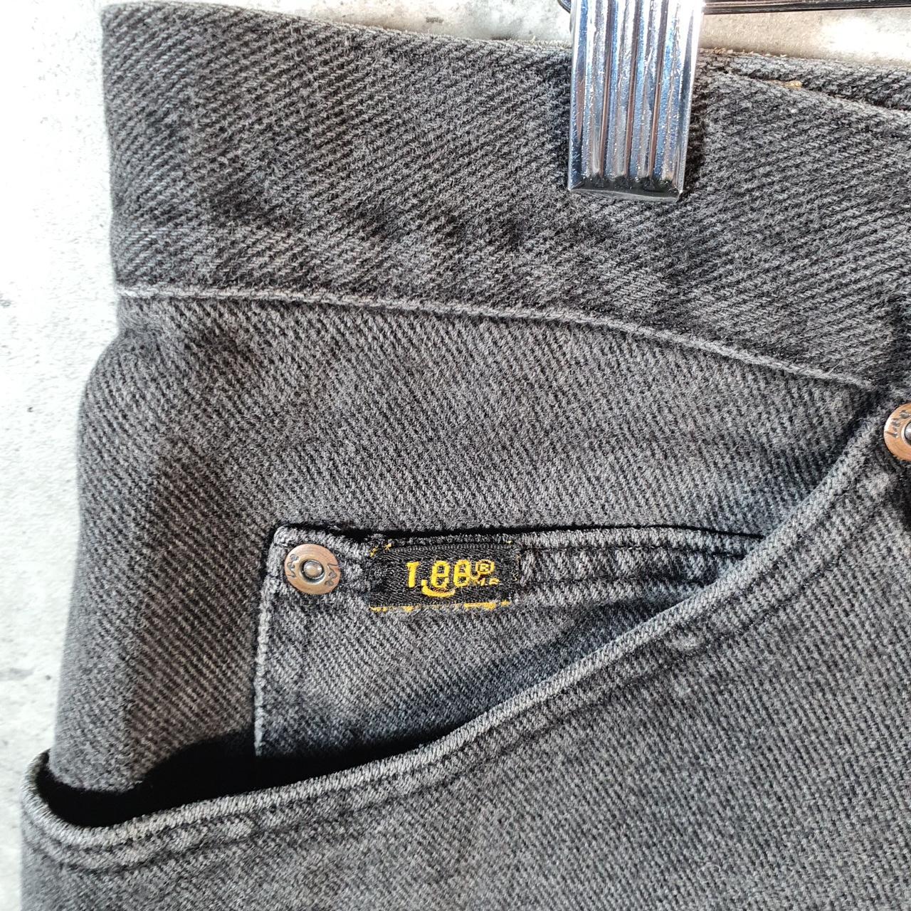 Vintage Lee Baggy Shorts Jorts Cargo Womens W36 Grey Denim Relaxed Cargo