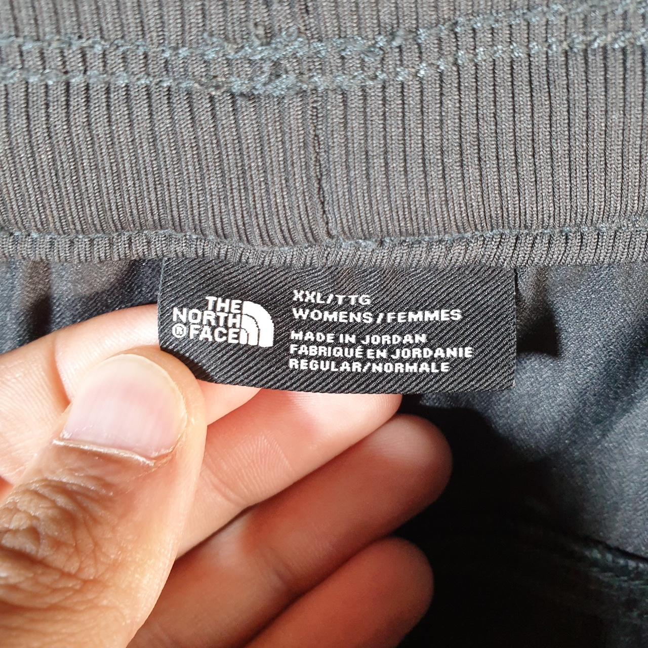 Vintage The North Face TNF Shorts Jorts Chino Cargo Womens 2XL Black Baggy Cotton