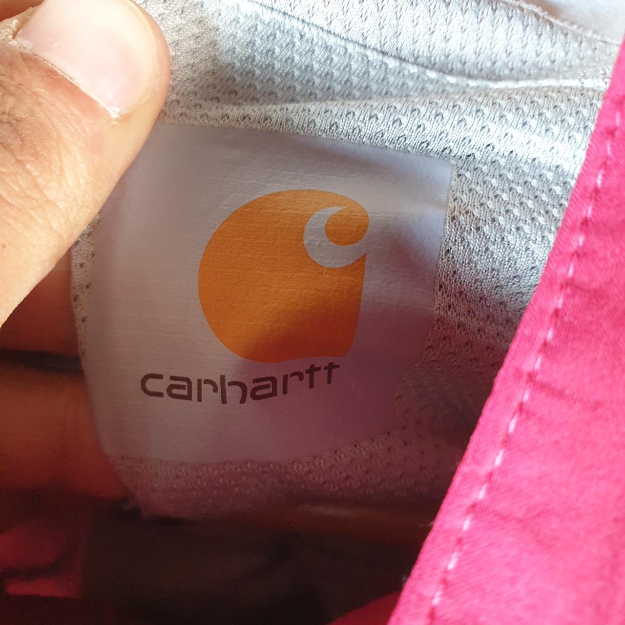 Vintage Carhartt Equator Jacket Womens Medium Pink Workwear Canvas USA