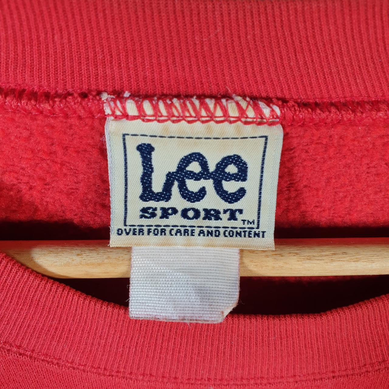 Vintage Lee Sport Ohio State Buckeyes NFL Sweatshirt Men’s Medium Red USA Pullover