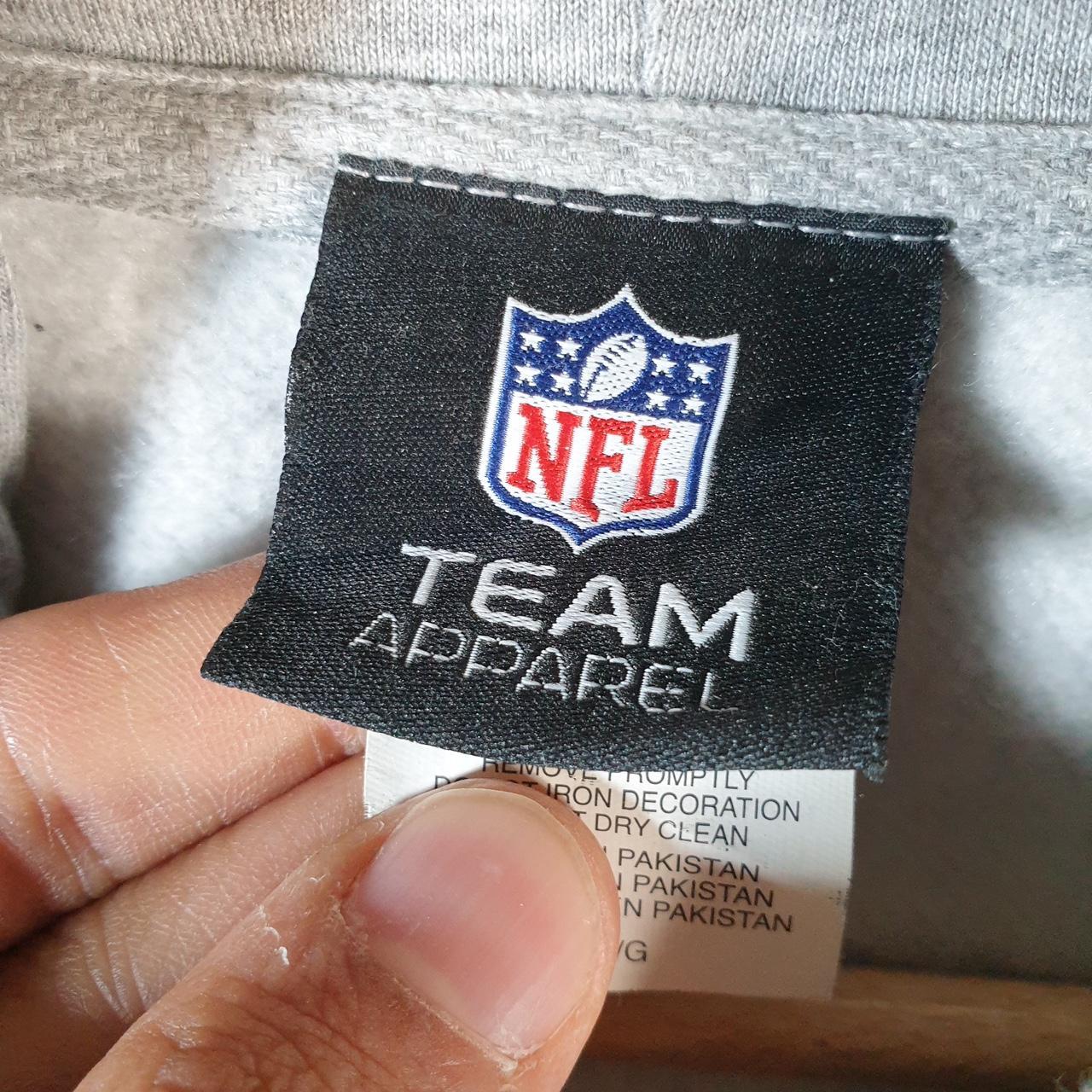 Vintage NFL 2011 New York NFC East Hoodie Mens Large Grey USA Pro Sport
