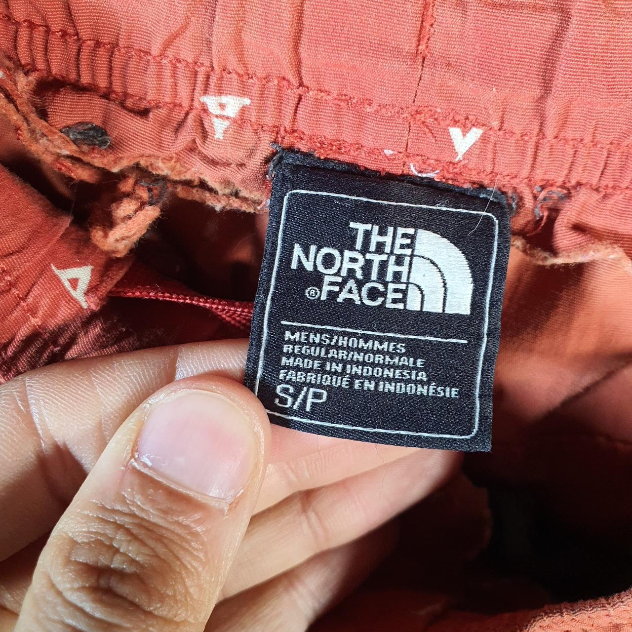Vintage The North Face TNF Shorts Jorts Chino Cargo Men’s Small Red Baggy Cotton