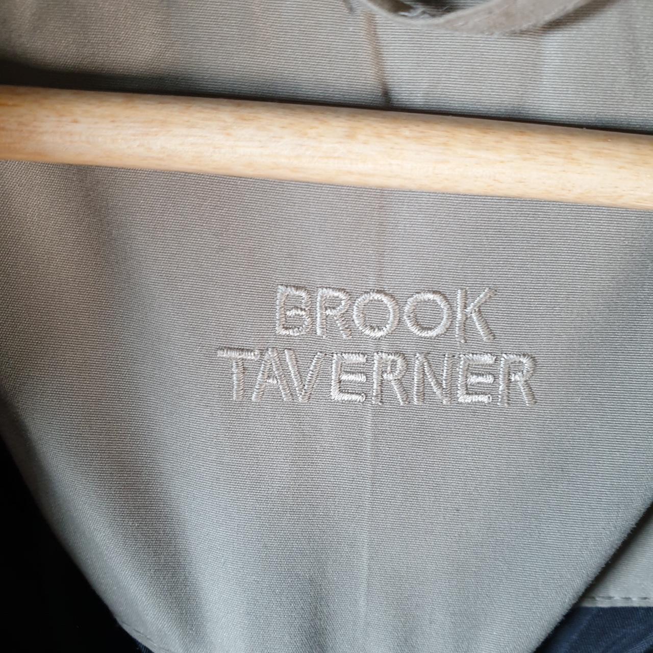 Vintage Brook Taverner Jacket Mens Large Brown Utility Hunting USA Pockets