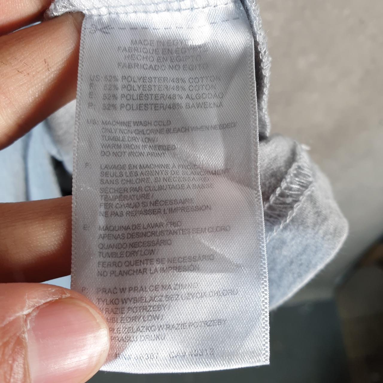 Vintage Adidas Golf T Shirt Shirt Men’s 2XL Grey Three Stripes Logo Athletic C9897