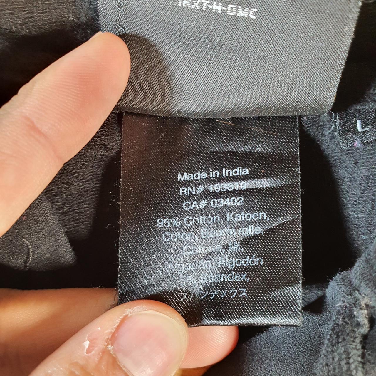 Vintage Harley Davidson Angel Wings Hoodie Womens Large Black Full Zip USA