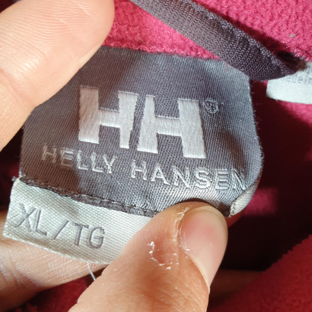 Helly Hansen Full Zip Fleece Sweatshirt Womens XL Pink Embroidered Logo