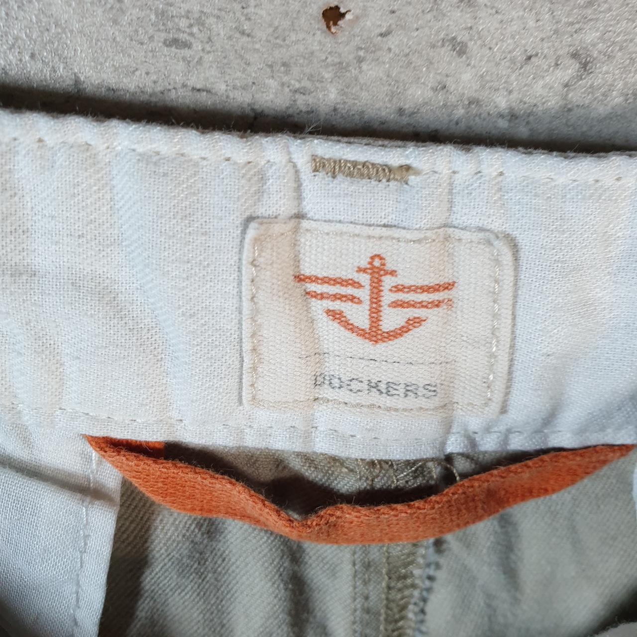 Vintage Dockers Chino Shorts Jorts Cargo Men’s W32 Brown Baggy Cotton