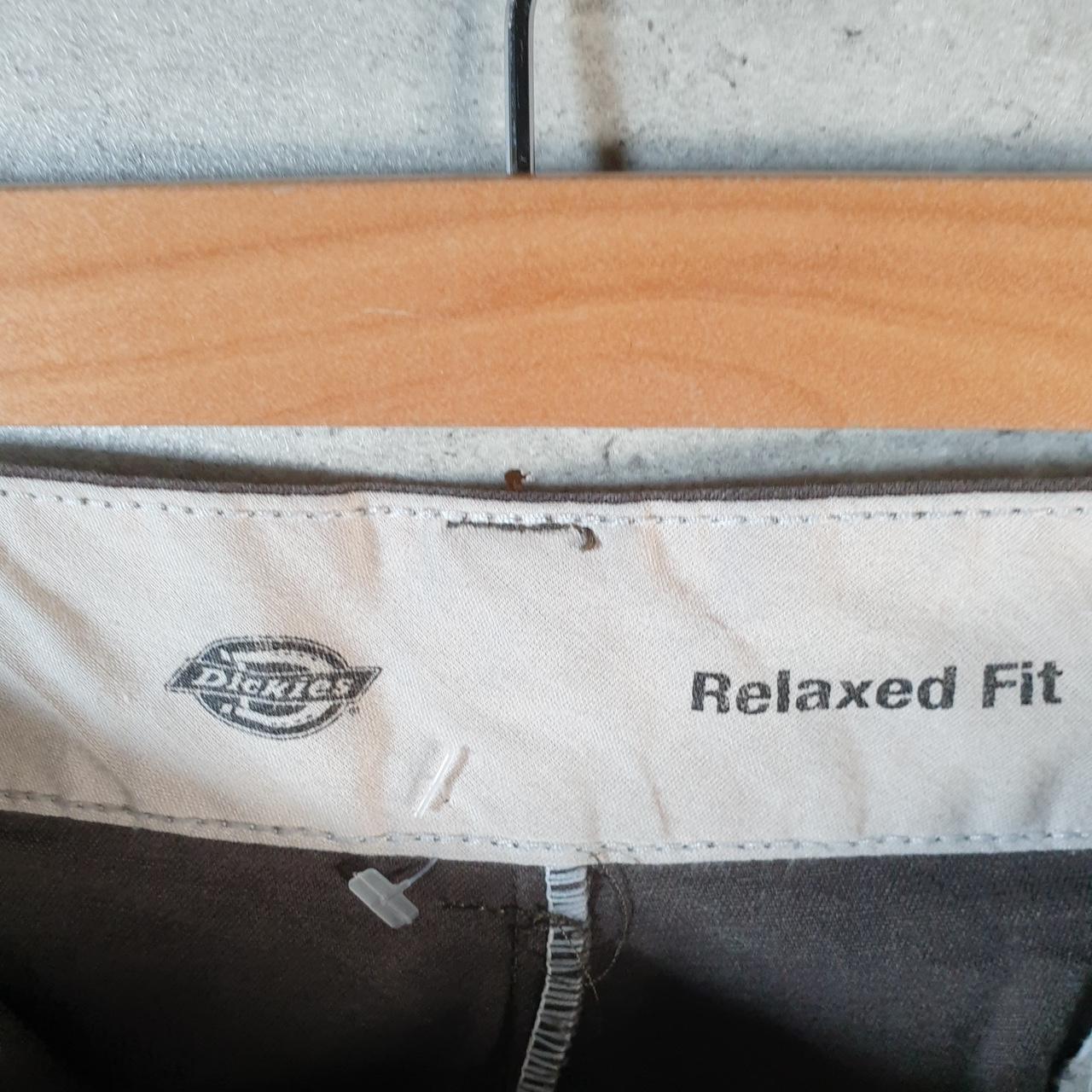 Vintage Dickies Baggy Chino Shorts Jorts Cargo Mens W36 Brown Relaxed Fit