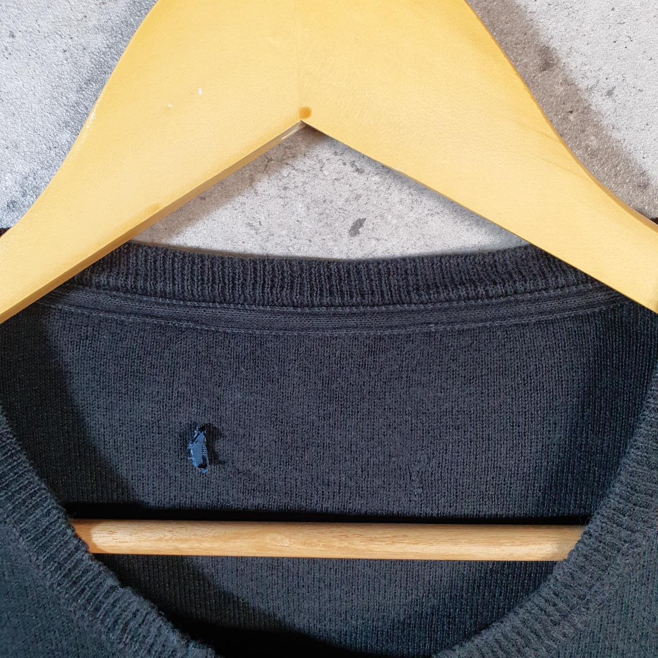 Vintage Ralph Lauren Polo Sweatshirt Men’s Large Black Pullover Pony