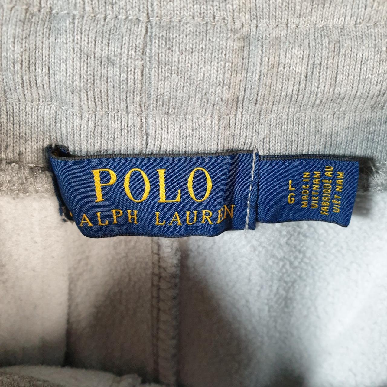 Vintage Ralph Lauren Polo Sweat Shorts Jorts Chino Cargo Men’s Large Grey Baggy Cotton A4376