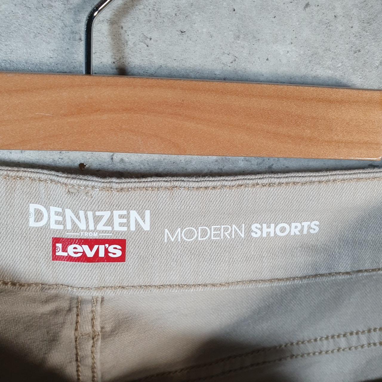 Vintage Levi’s Modern Shorts Jorts Cargo Womens W34 Beige Relaxed Cotton