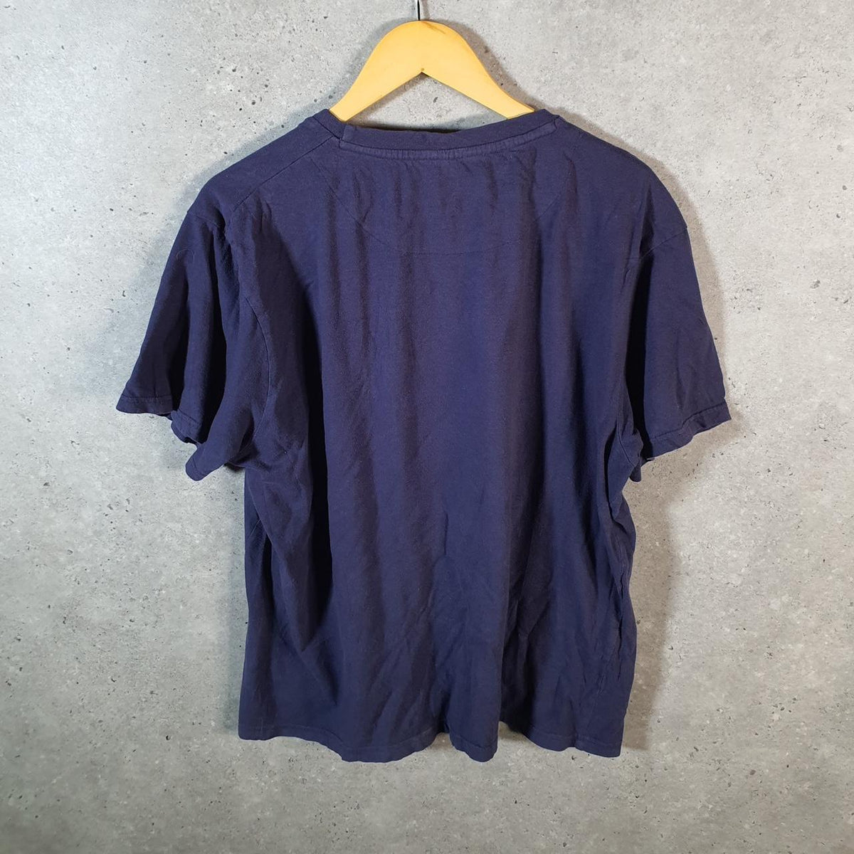 Vintage Izod Sleepwear T Shirt Men’s Large Navy Blue Classic Fit