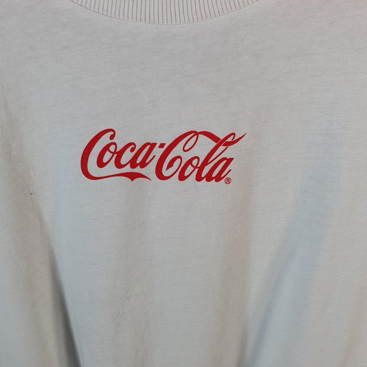Vintage H&M Coke Coca Cola Glass Bottle T Shirt Men’s Small White Graphic