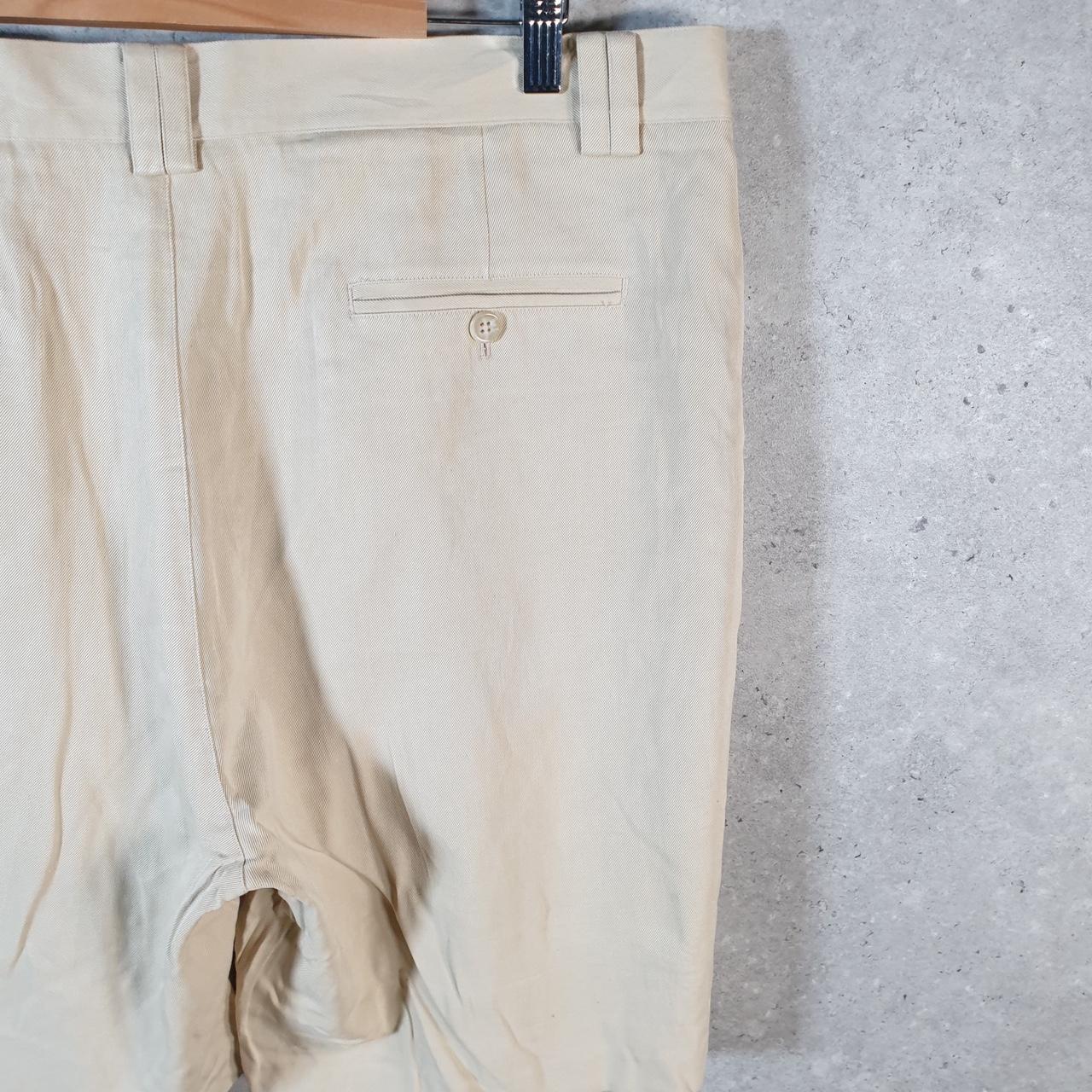 Vintage Izod Golf Chino Shorts Jorts Cargo Men’s W38 Brown Baggy Cotton