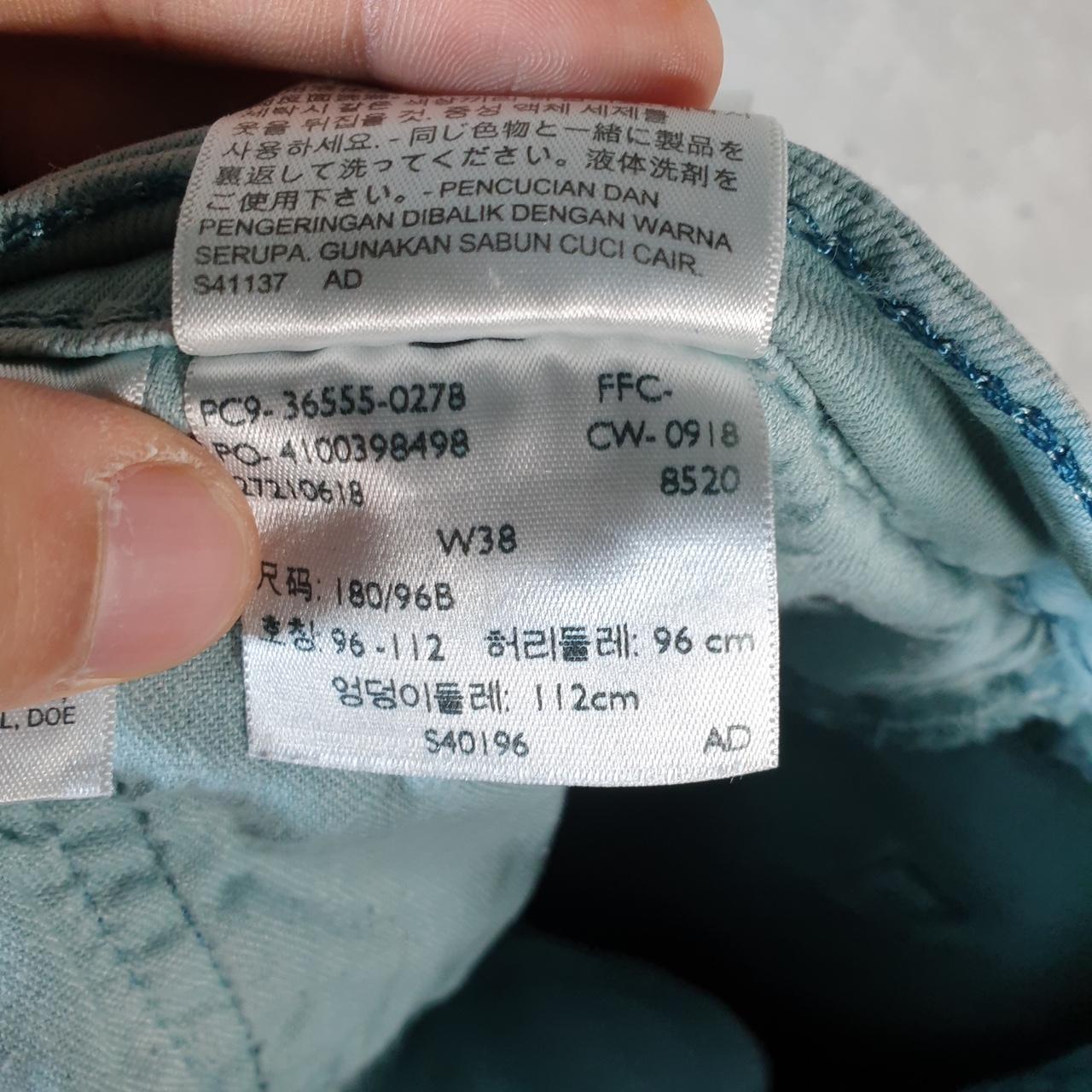 Vintage Levi’s 511 Baggy Shorts Jorts Cargo Mens W38 Blue Relaxed Denim