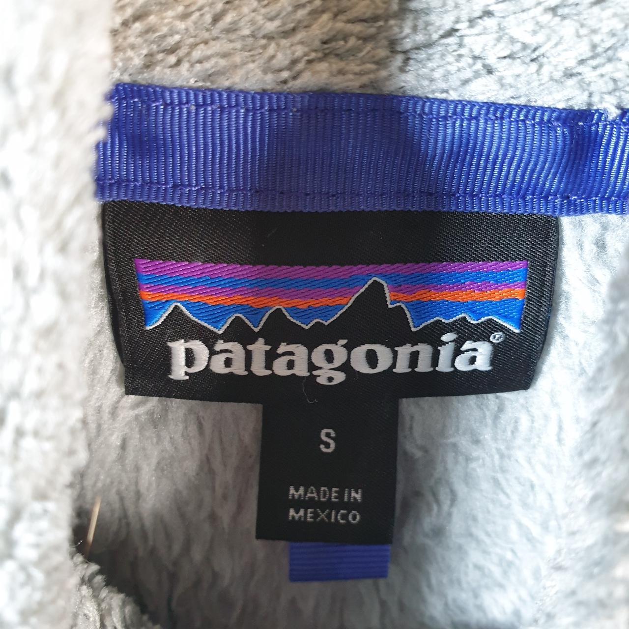 Vintage Patagonia Re Tool Half T-Snap Fleece Pullover Sweatshirt Womens Small Grey