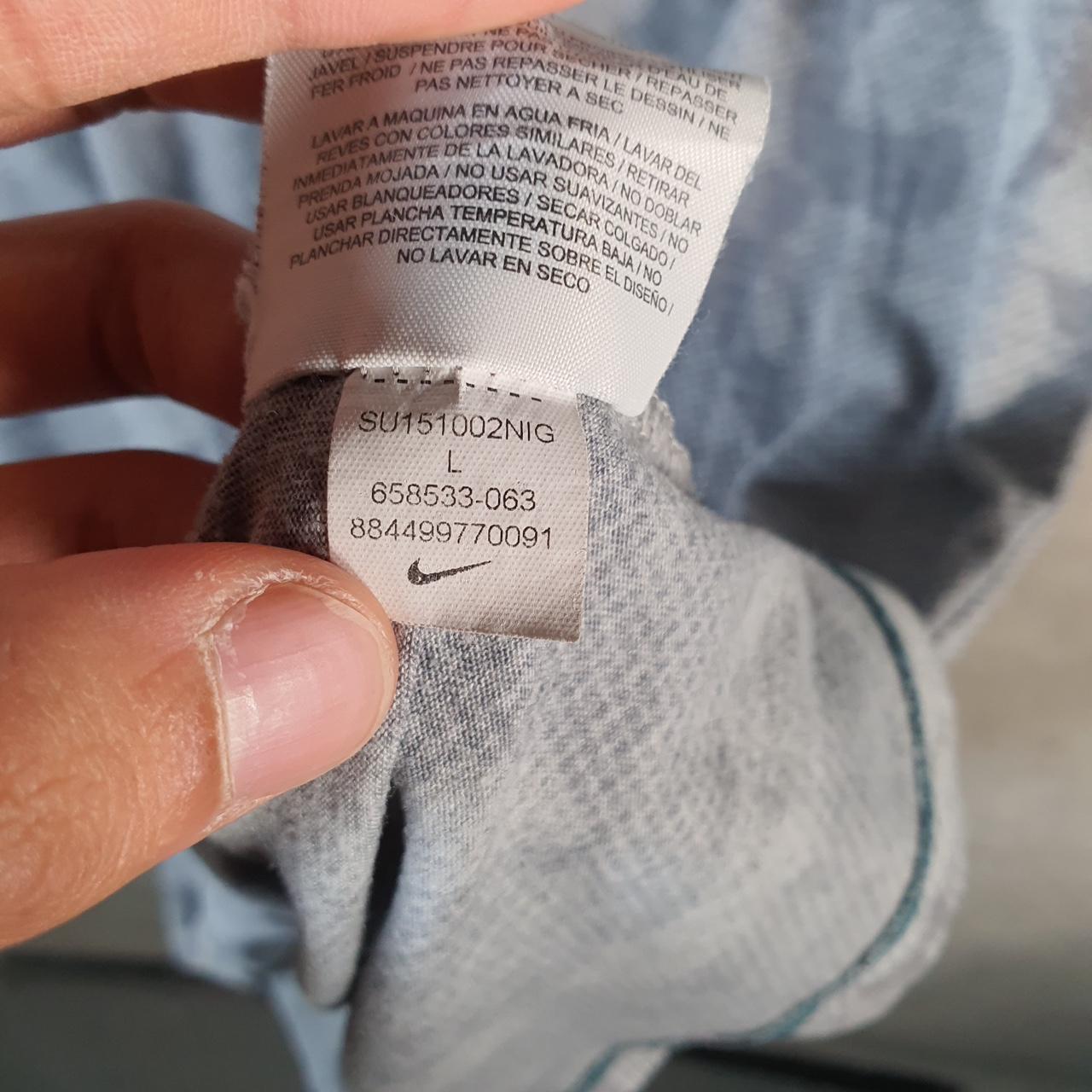 Vintage Nike Camouflage T Shirt Mens Large Grey Printed Logo Swoosh Athletic