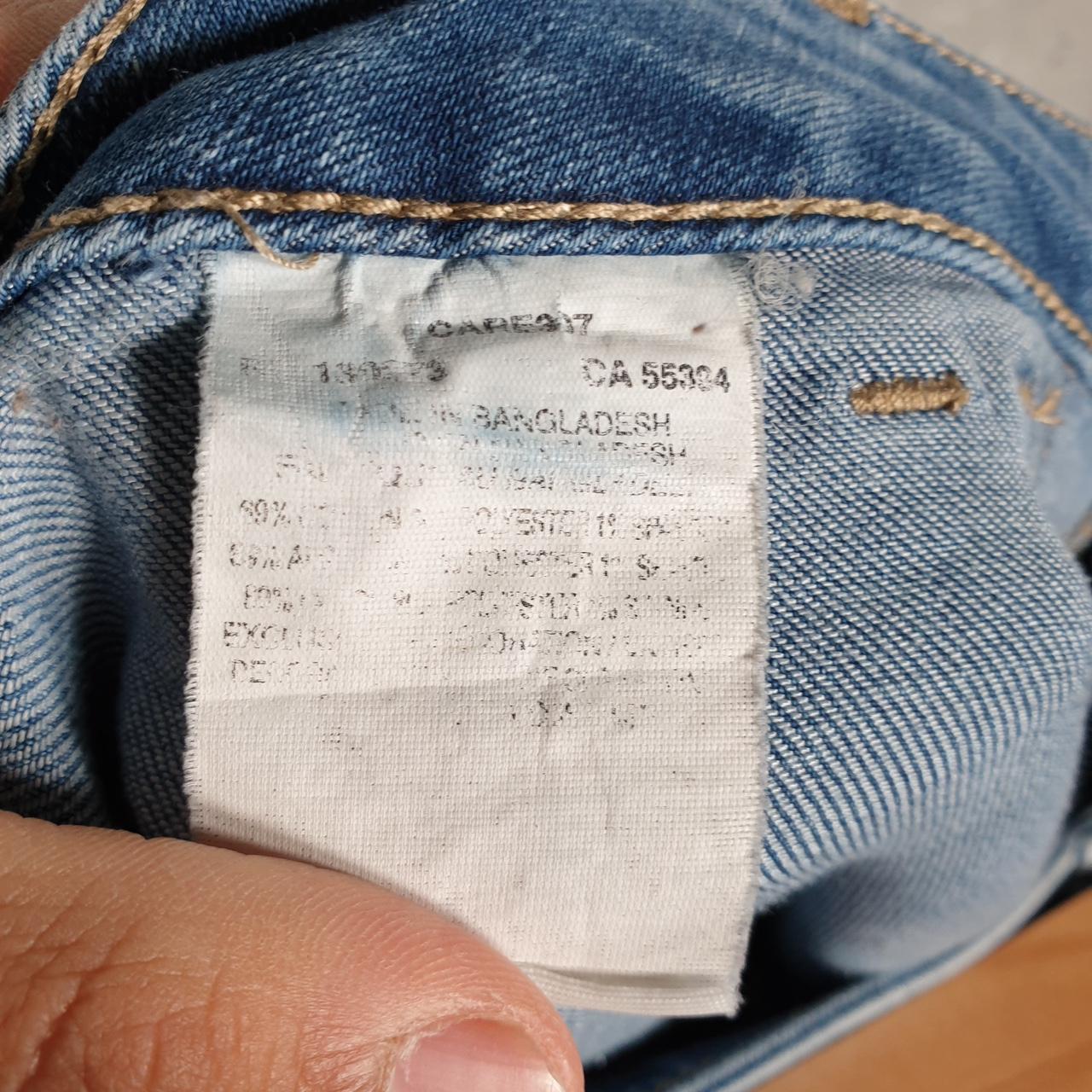 Vintage Lee Baggy Shorts Jorts Cargo Womens W34 Blue Relaxed Denim