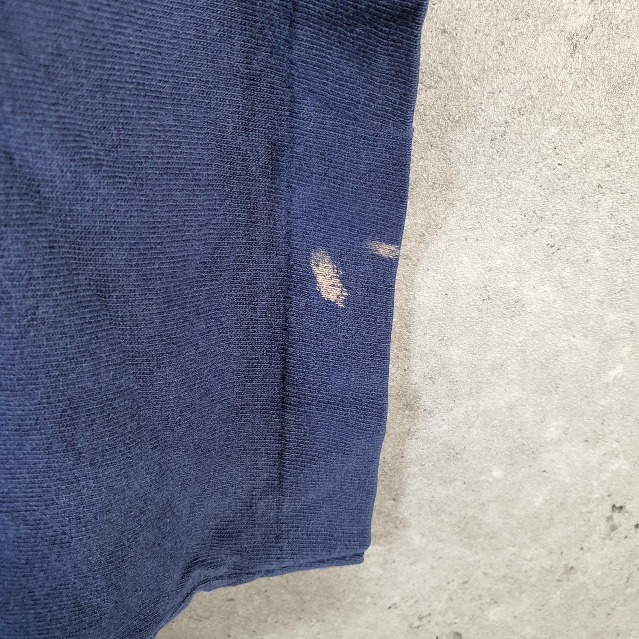 Vintage Michigan 1991 NFL Champions Graphic USA Single Stitch T Shirt Men’s XL Blue Big Fish Vintage