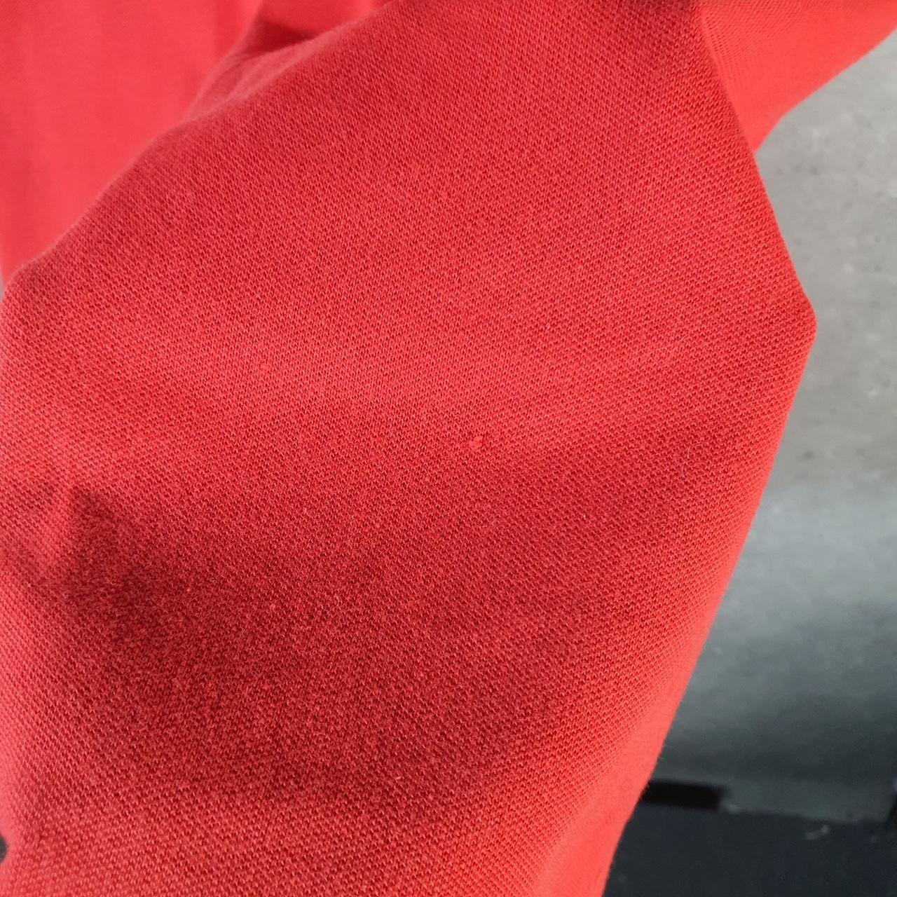 Vintage Lacoste Polo Shirt Men’s Small Red Classic Fit Embroidered Logo