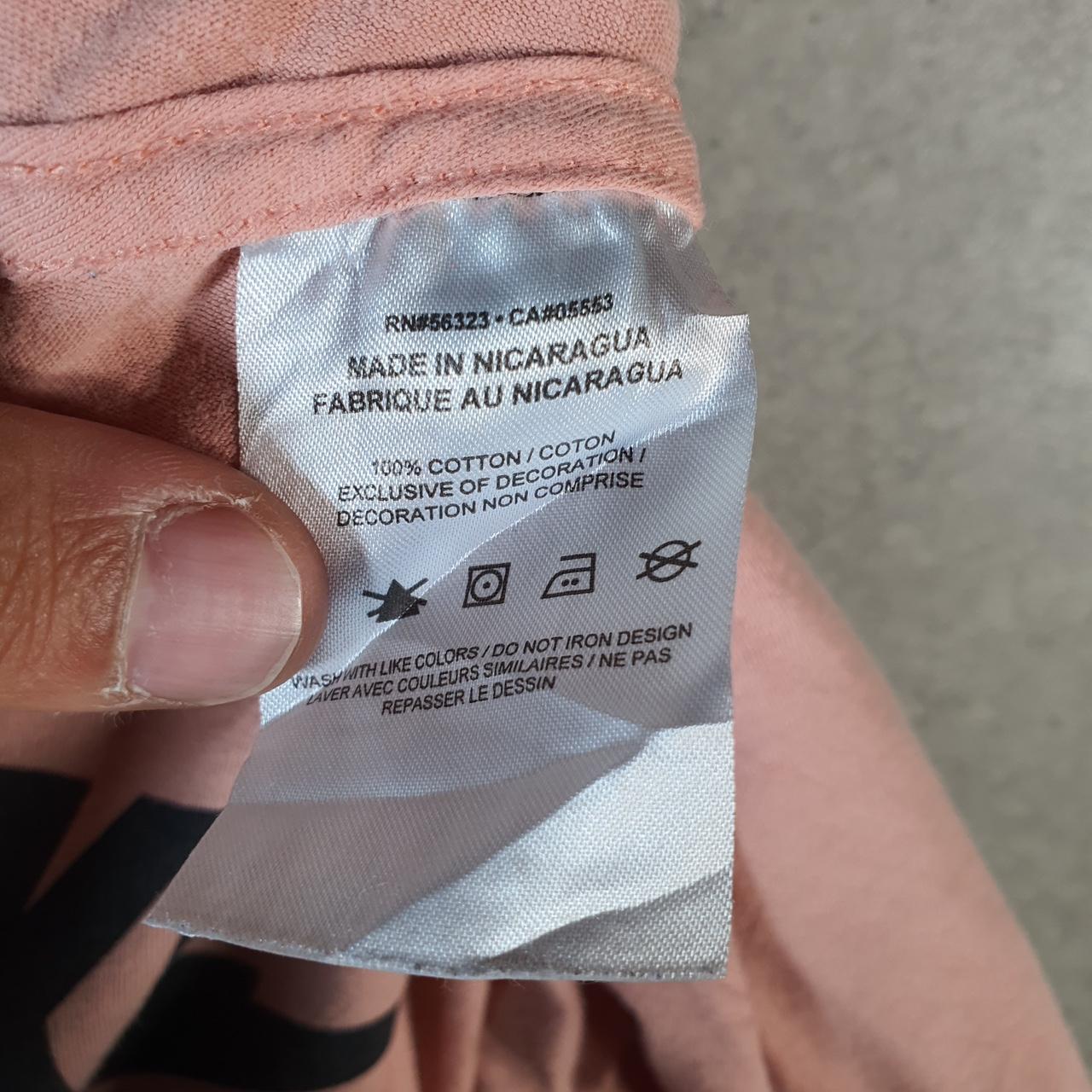 Vintage Nike Club Spellout T Shirt Mens Small Pink Logo Swoosh Athletic