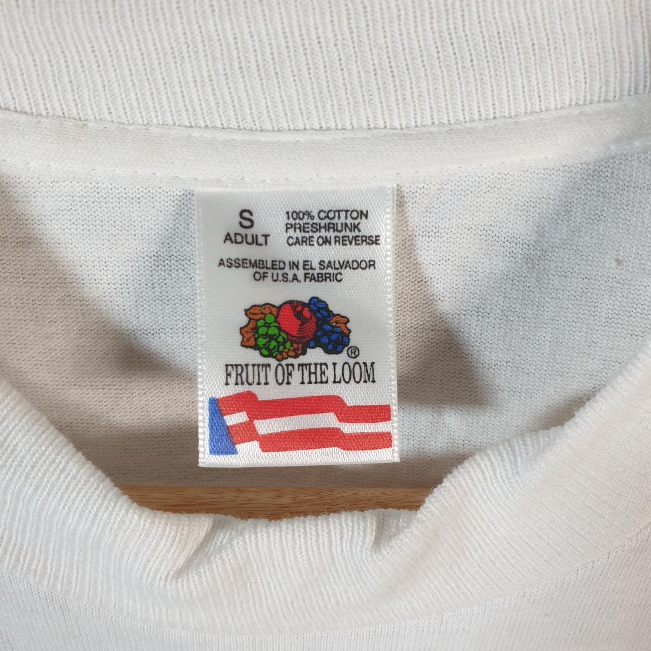 Vintage Fruit of the Loom Jet Ski Miami Roger Danner 1982 Single Stitch T Shirt Men’s Small White