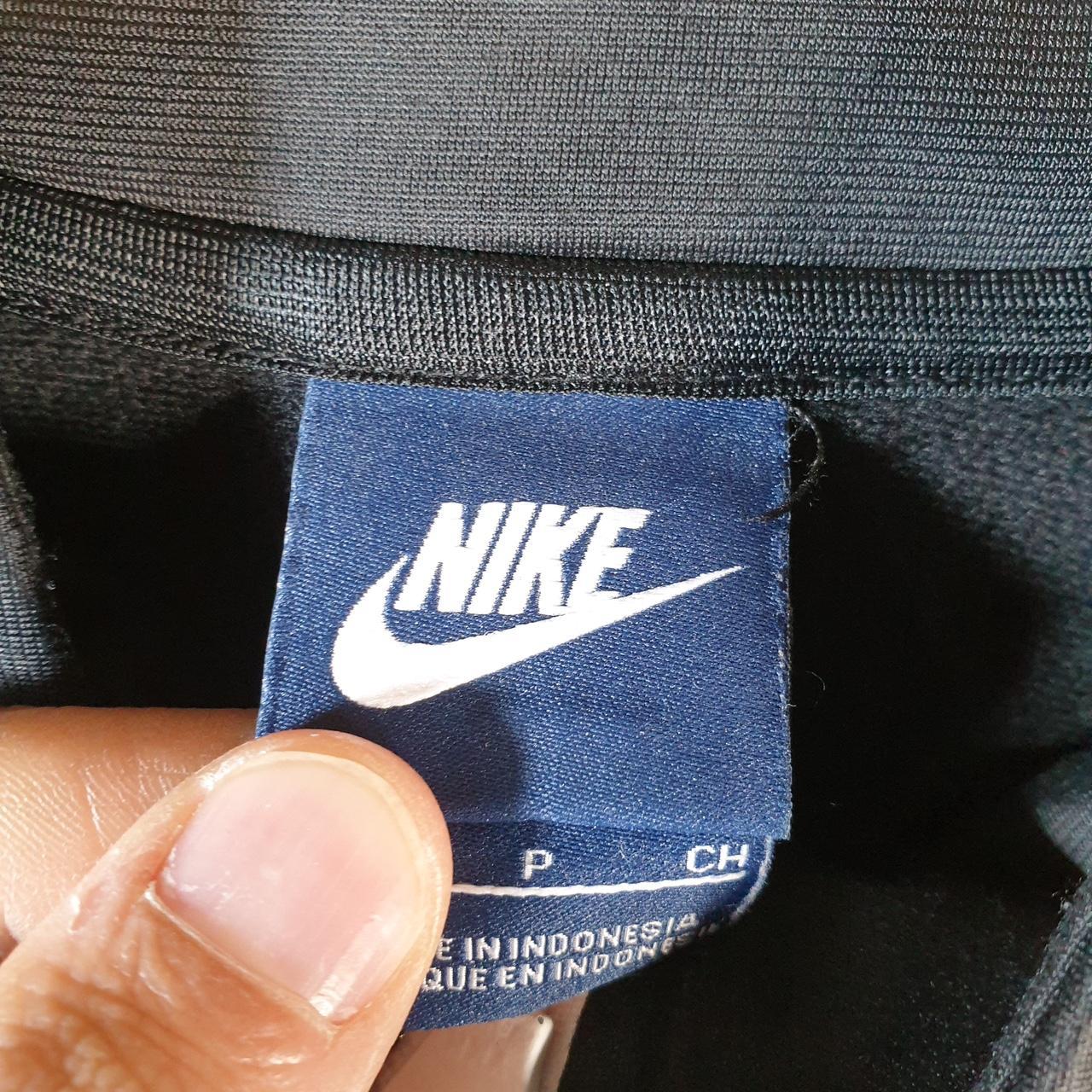 Vintage Nike Dri Fit Windbreaker Track Jacket Mens Small Black USA Swoosh Full Zip USA