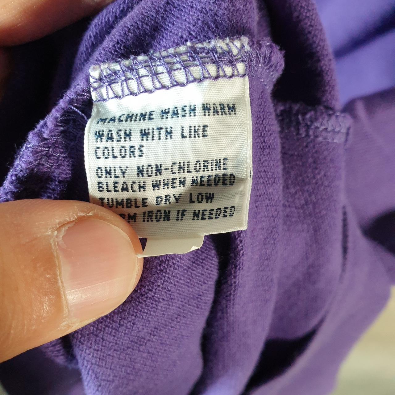 Vintage Ralph Lauren Polo Shirt Men’s Large Purple Cotton Embroidered Pony