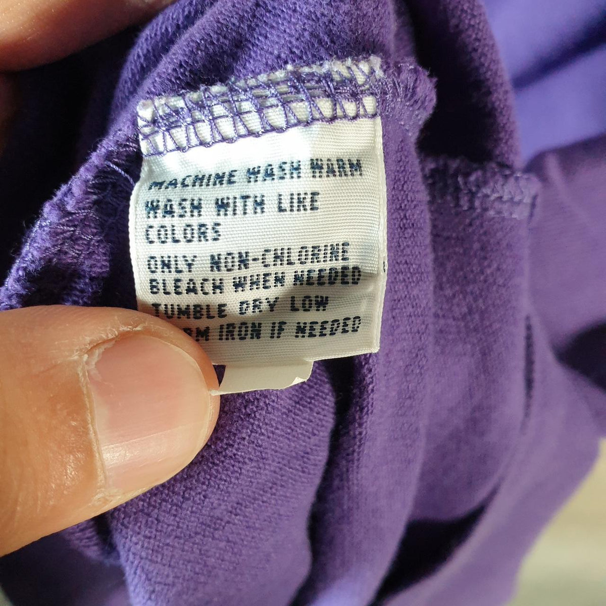Vintage Ralph Lauren Polo Shirt Men’s Large Purple Cotton Embroidered Pony