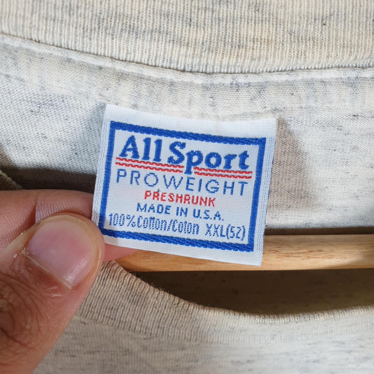 Vintage Allsport Jam For the Lamb 90s USA Single Stitch T Shirt Men’s 2XL Grey