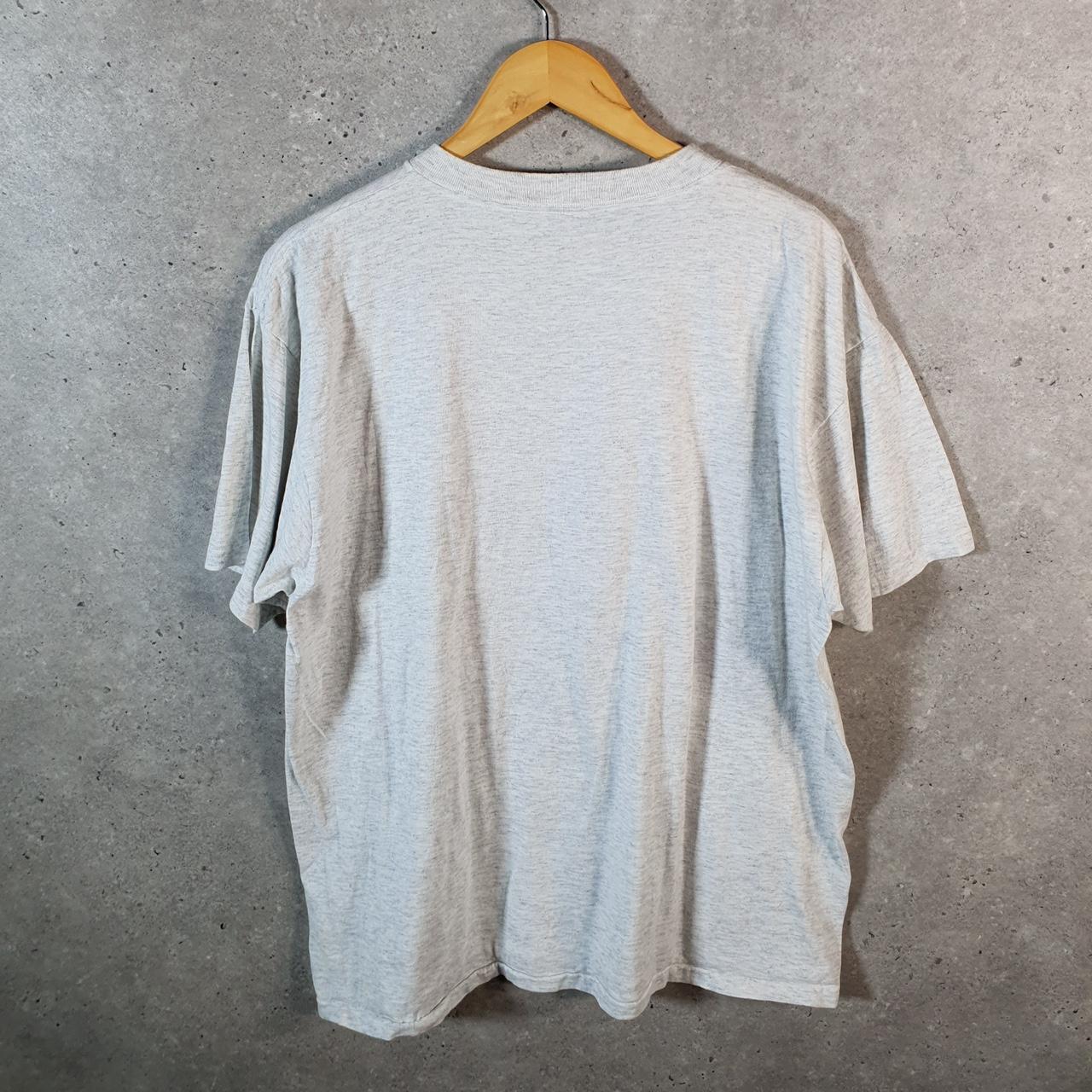 Vintage 1992 John D Wibberley Mountain Bike USA Single Stitch T Shirt Men’s Large Grey C7978