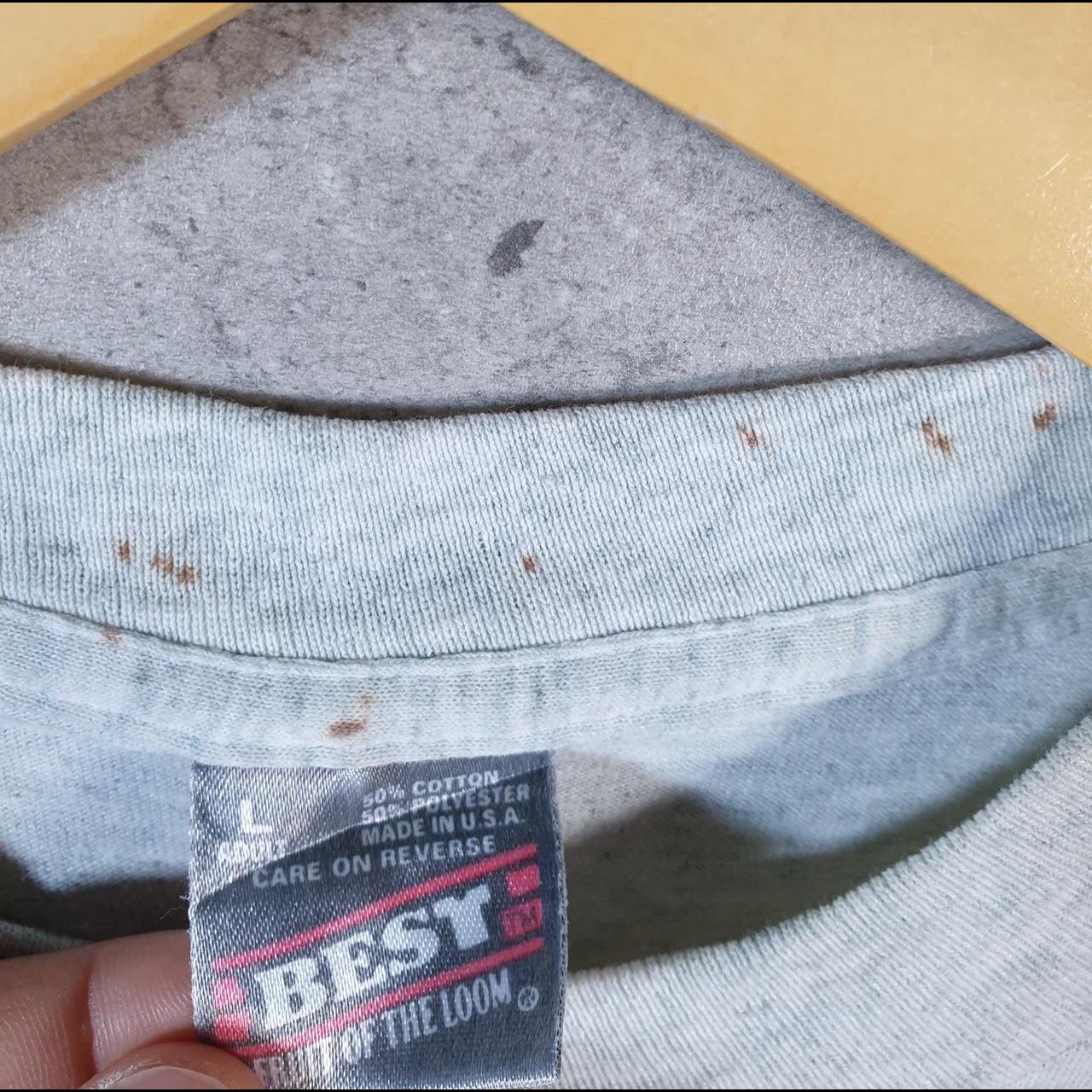 Vintage Fruit of the Loom 1996 Fast pitch Baseball 90s USA Single Stitch T Shirt Men’s Large Grey