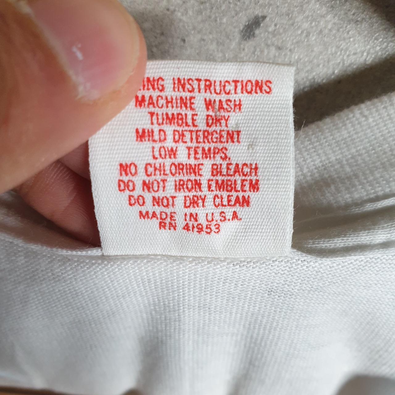 Vintage Collegiate Pacific Frog Jump In 90s USA Single Stitch T Shirt Womens Large White