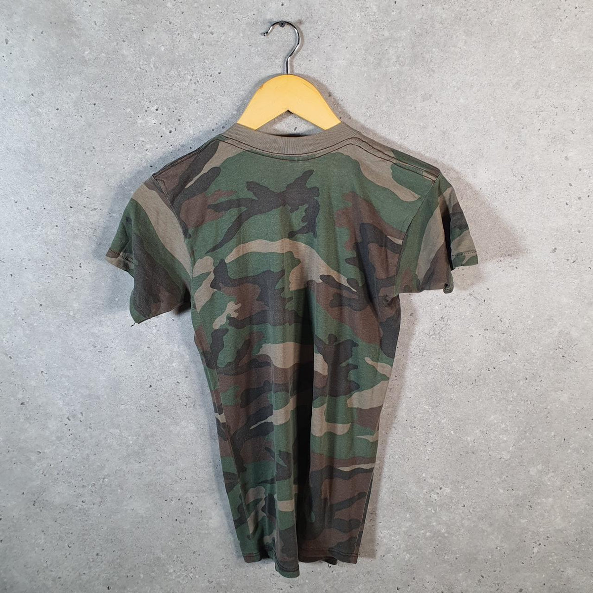 Vintage RealTree Army 90s USA Graphic Single Stitch T Shirt Men’s XS Green