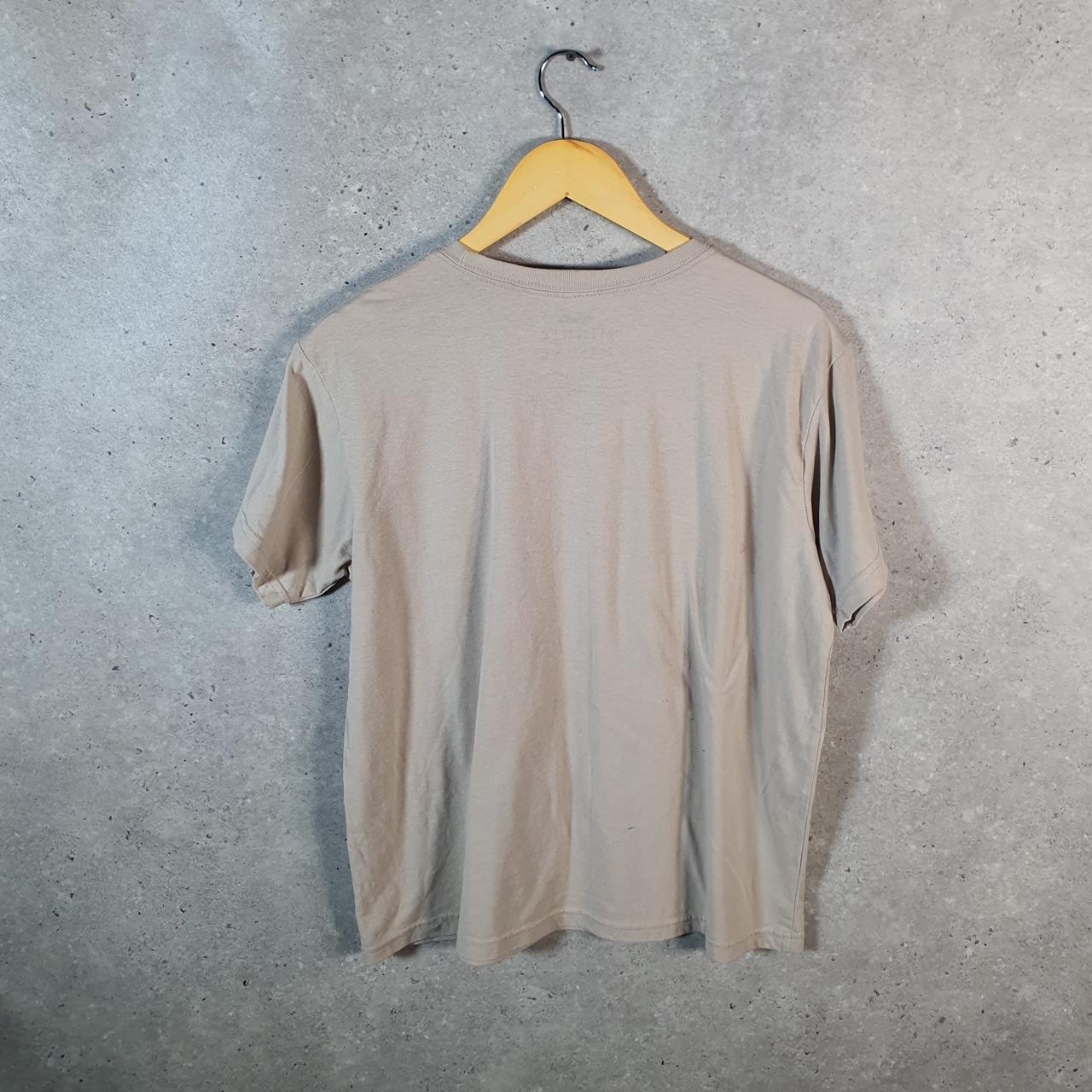 Vintage Disney Land Minnie Mouse T Shirt Shirt Womens XL Brown Graphic Cartoon C9762