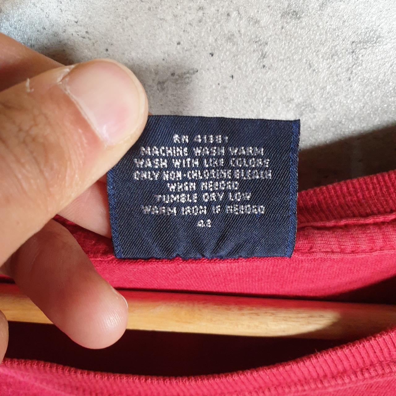 Vintage Ralph Lauren Polo T Shirt Men’s XL Red Embroidered Classic Fit Pony C8572