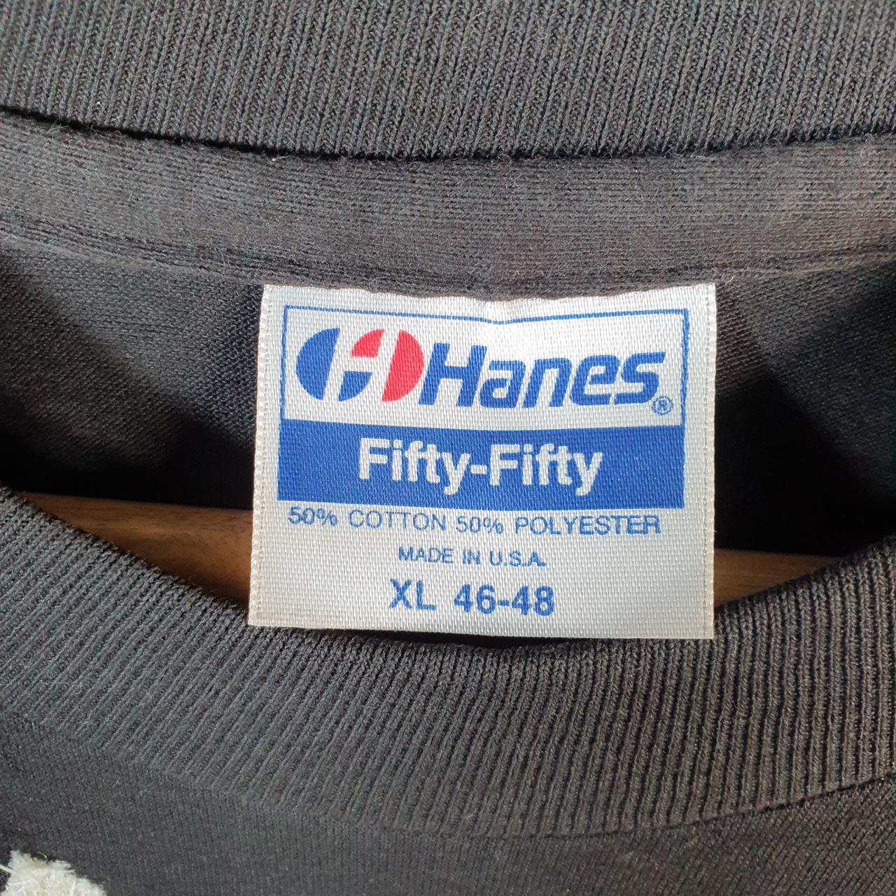 Vintage Hanes Bunny Love Heart 90s USA Single Stitch T Shirt Men’s XL Black