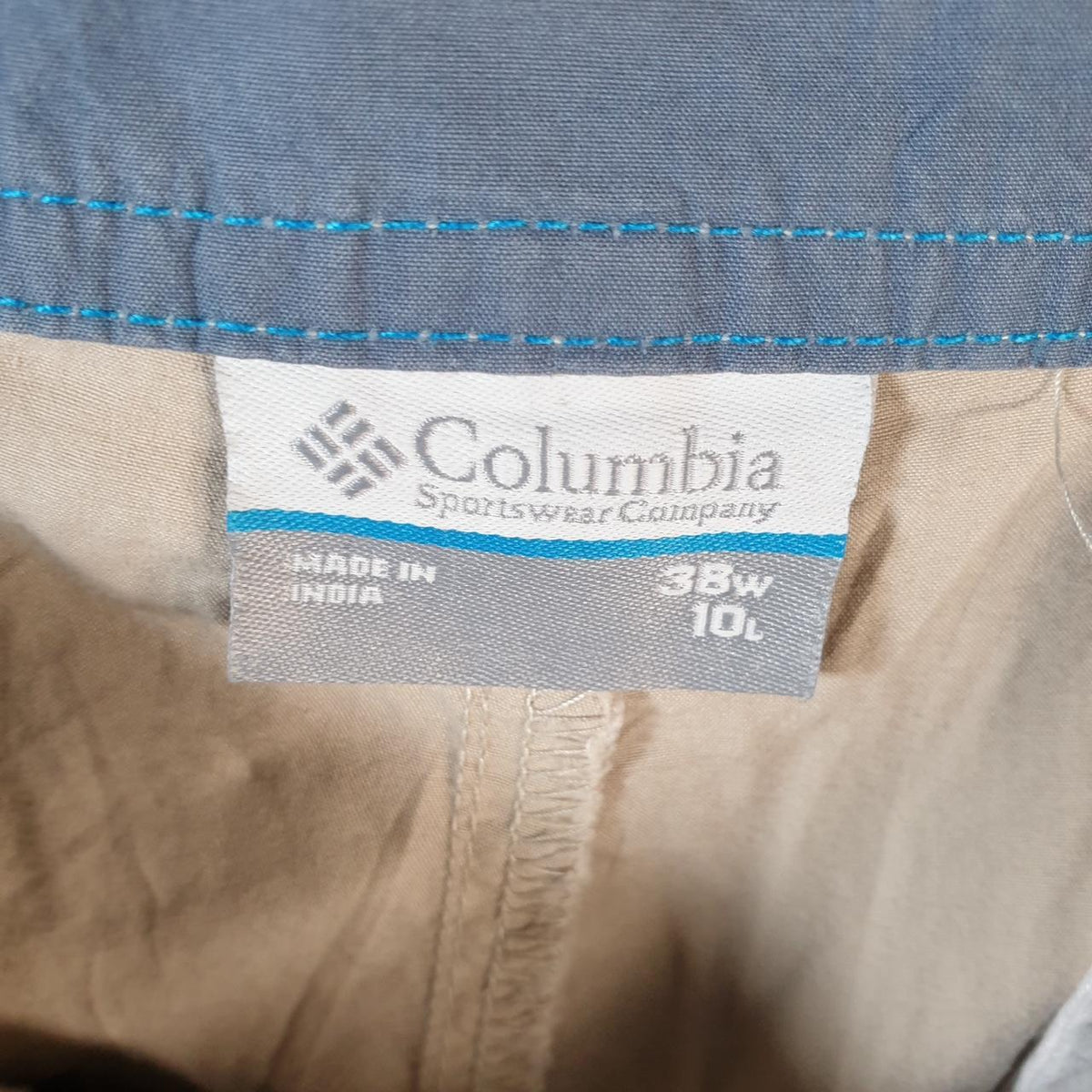 Vintage Columbia Carpenter Shorts Jorts Cargo Men’s W38 Brown Athletic Hiking Baggy