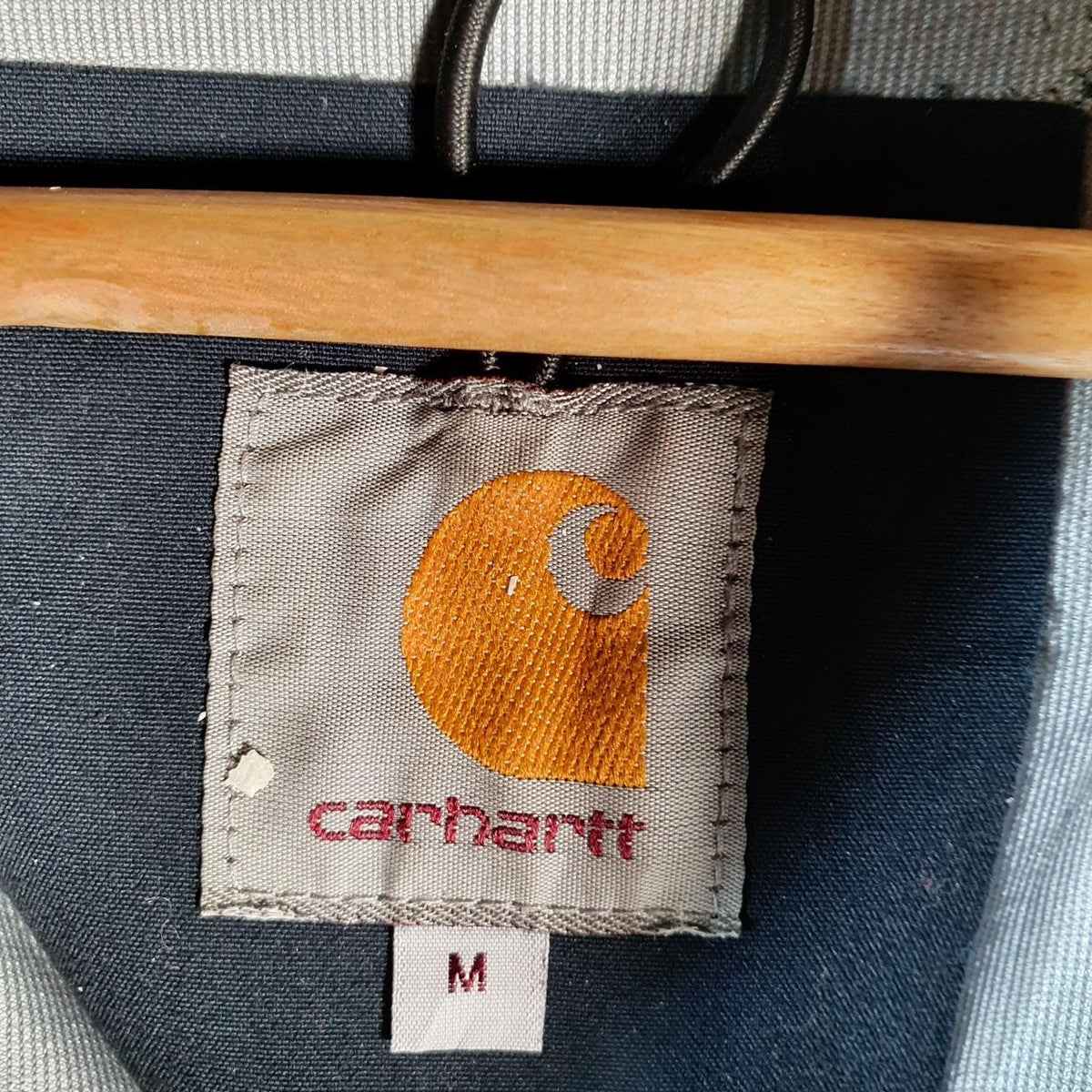 Vintage Carhartt Howard Jacket Seam Sealed Men’s Medium Marlin Jet Waterproof Big Fish Vintage