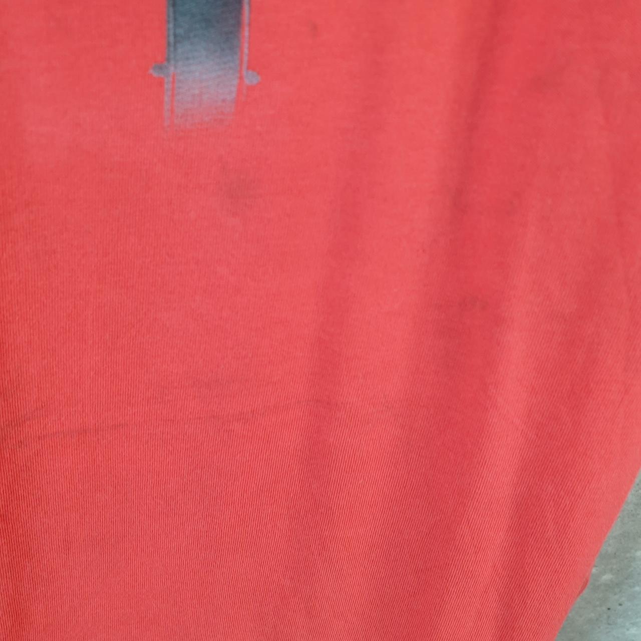 Vintage Nike NBA Basketball Hoop Dri Fit T Shirt Men’s Medium Red Logo Swoosh Athletic