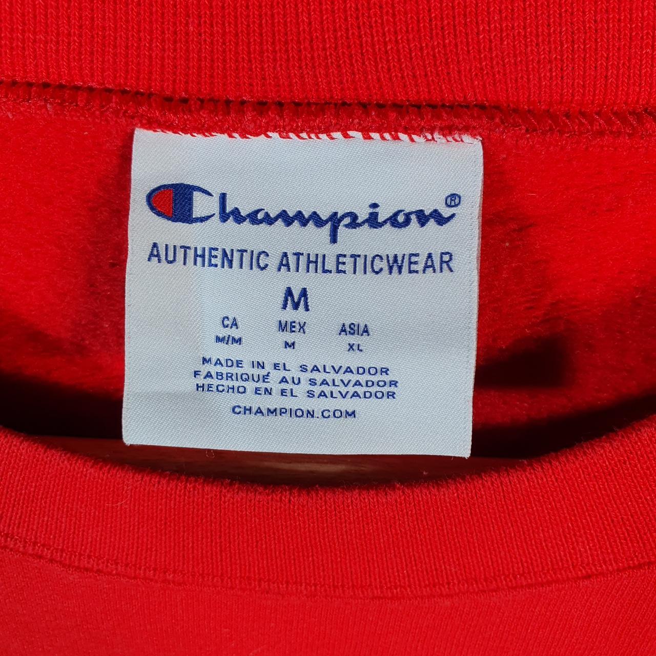 Vintage Champion San Diego State Sweatshirt Men’s M Red USA Pullover Spellout Logo