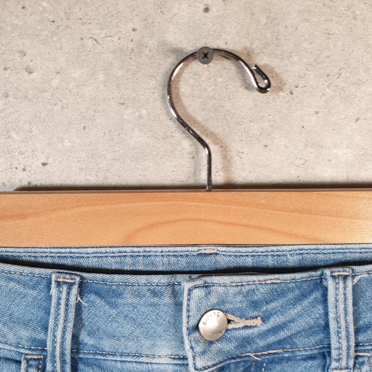 Vintage Lee Baggy Shorts Jorts Cargo Womens W34 Blue Relaxed Denim