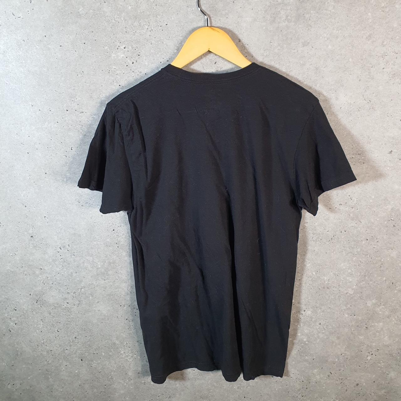 Vintage Ralph Lauren Polo T Shirt Men’s Medium Black Embroidered Pony Classic Fit C9099