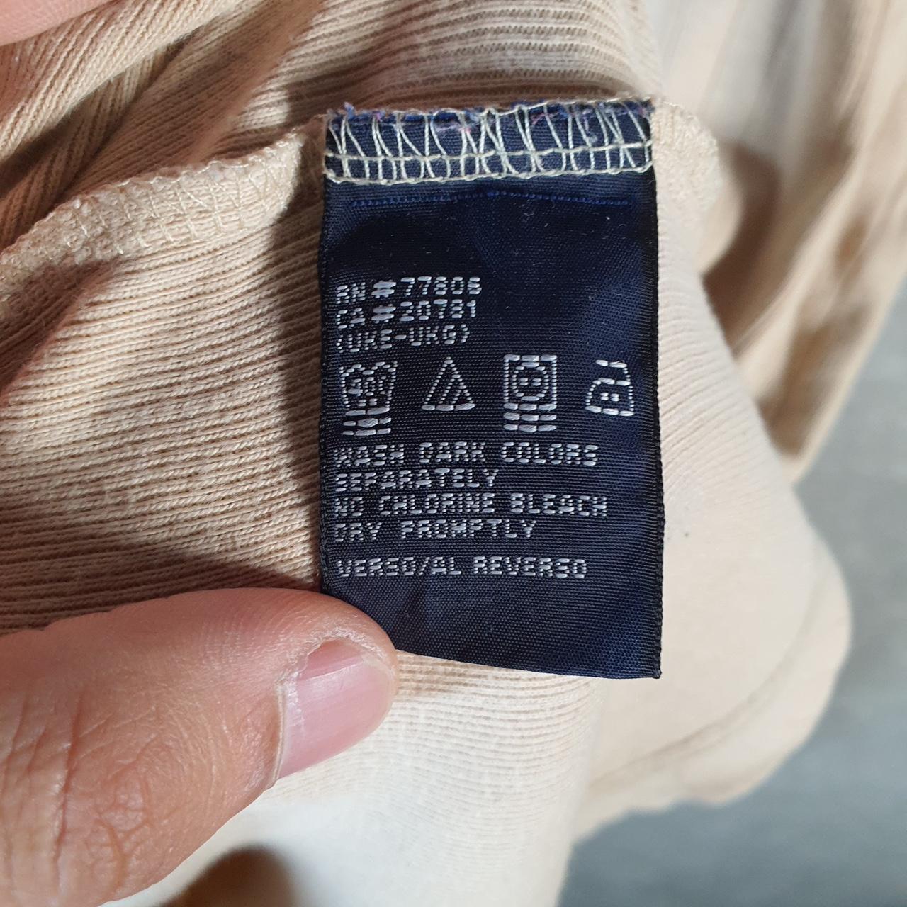 Vintage Tommy Hilfiger 90s T Shirt Men’s Medium Brown Classic Fit Embroidered Logo