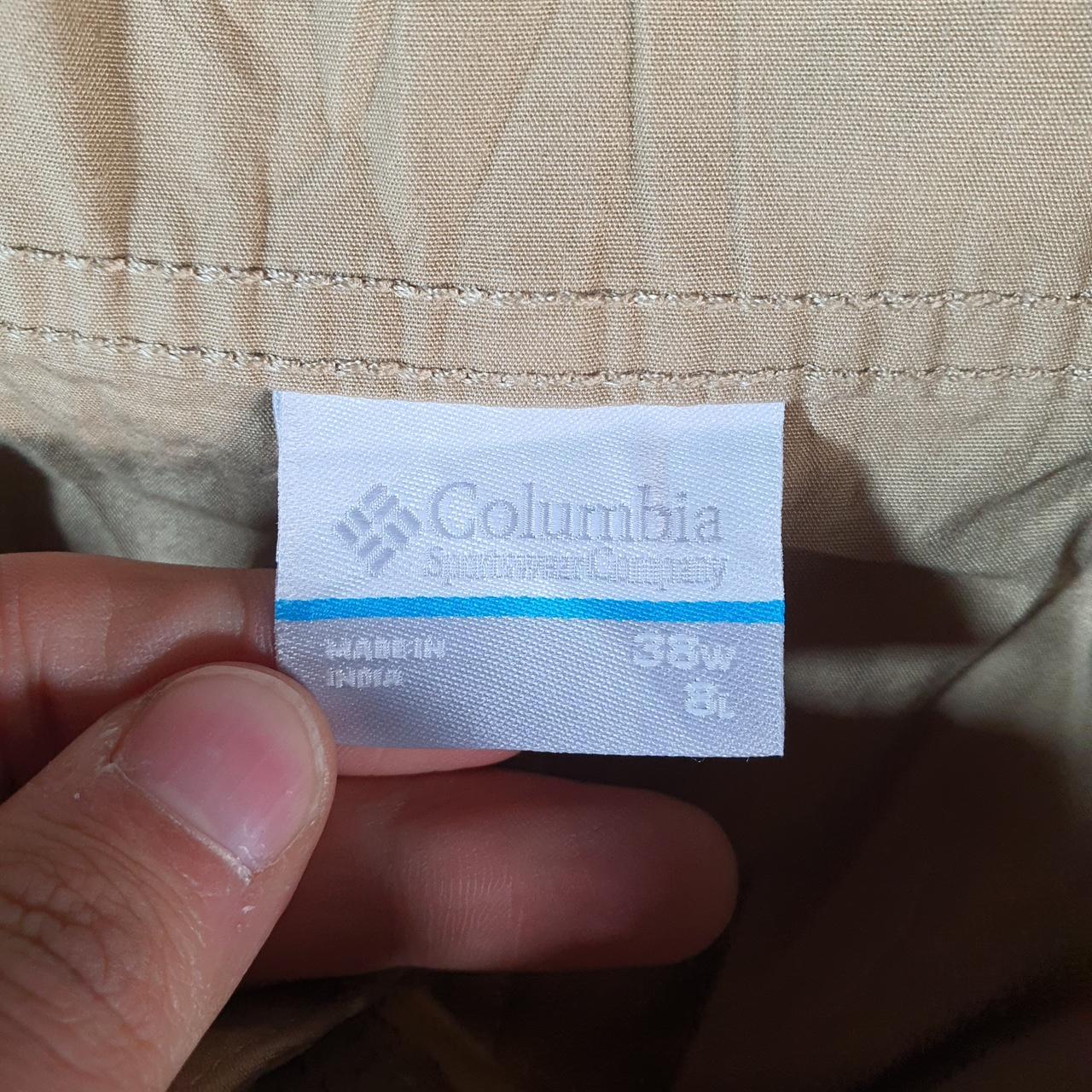 Vintage Columbia Performance Fishing Gear Shorts Men’s W38 Brown Athletic Hiking