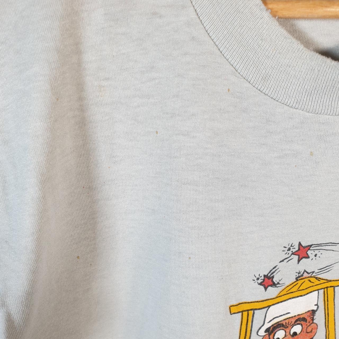 Vintage Screen Stars Digger Graphic 90s USA Single Stitch T Shirt Men’s Large Grey